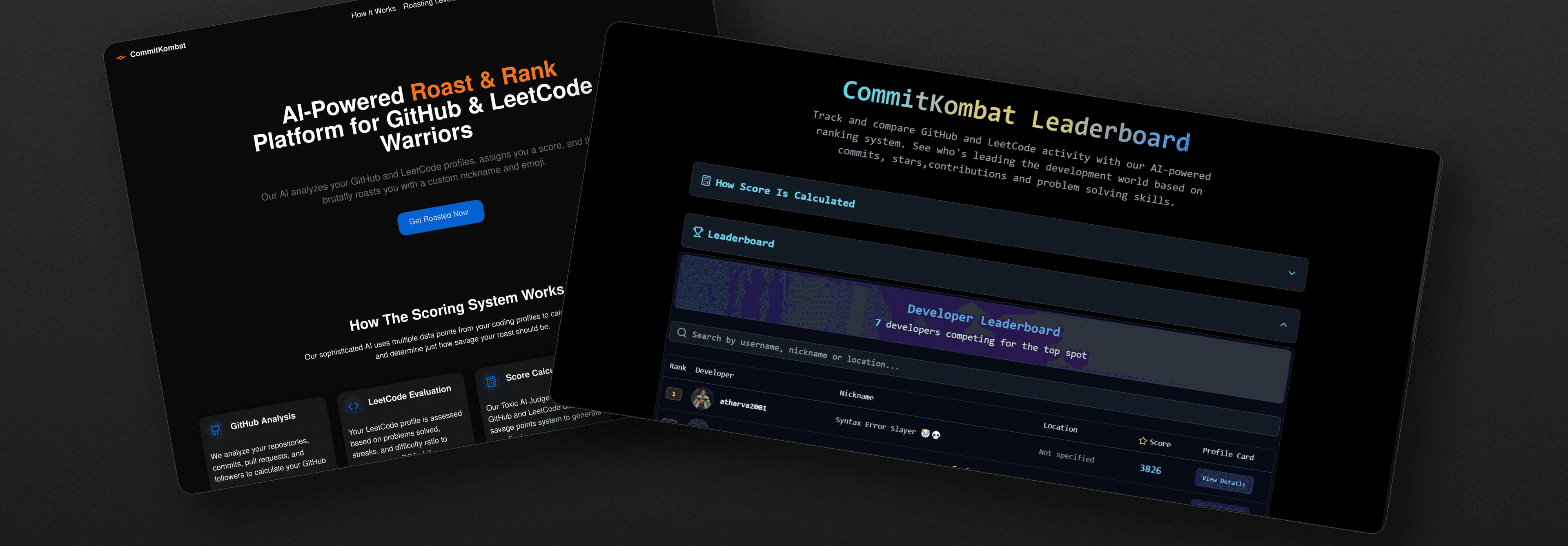 CommitKombat project image