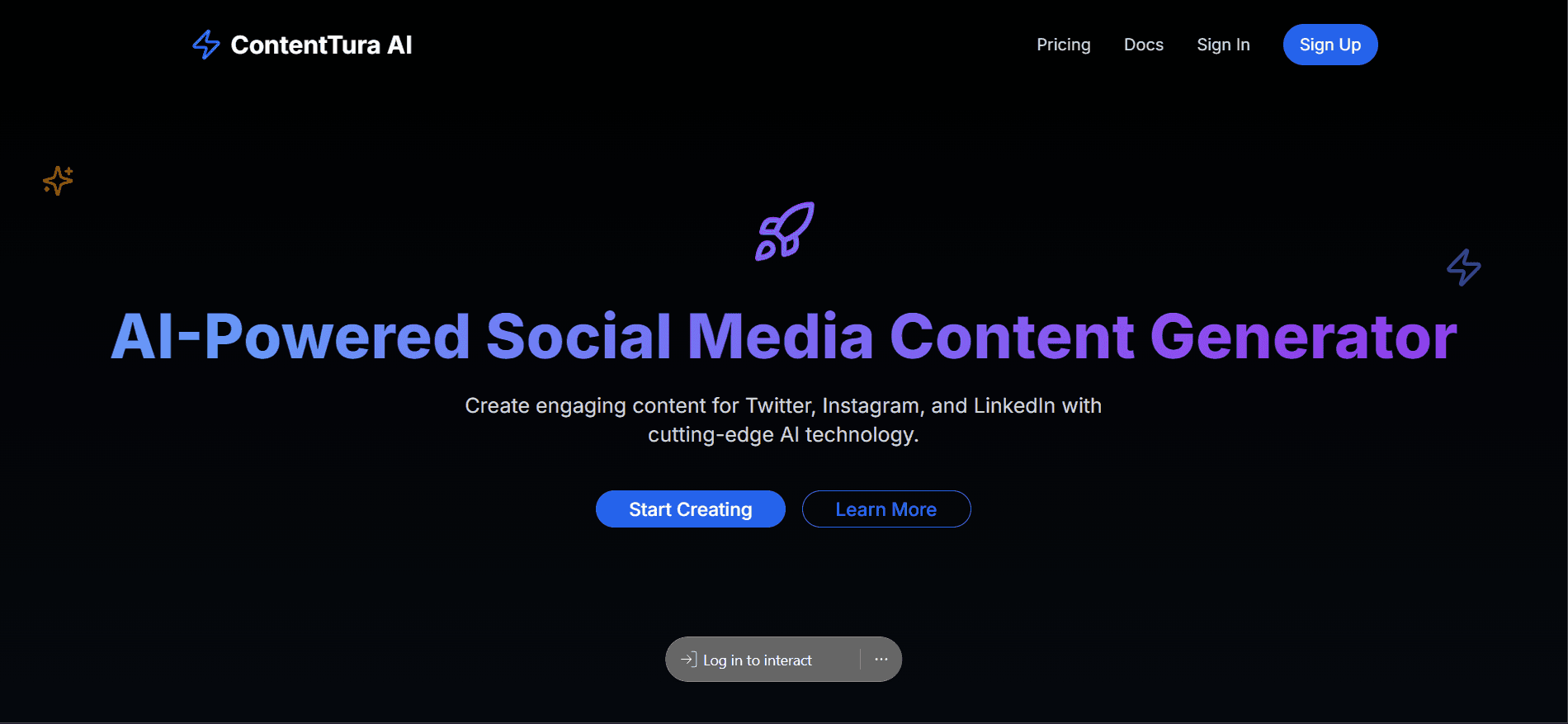 ContentTura-AI project image